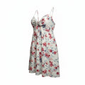 Bow Front Floral Dress